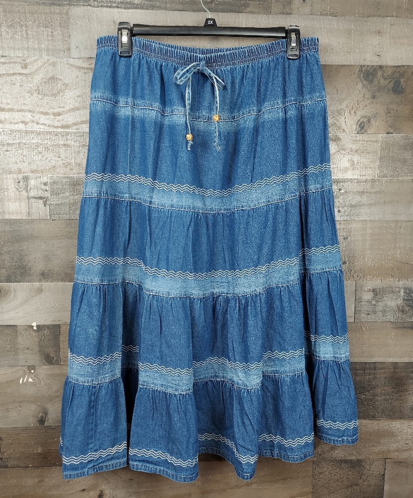 Blair Blue Skirt comfortable and stylish